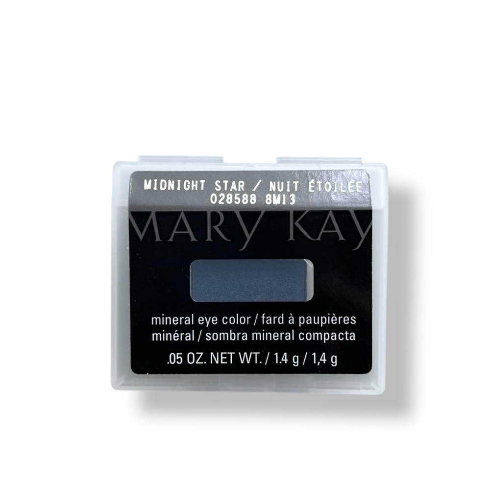 Mary Kay Mineral Eye Color Eyeshadow Midnight Star Shimmer Glitter 028588 .05 OZ